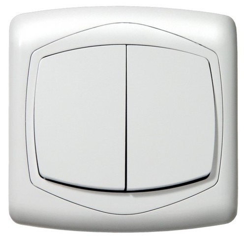 łącznik TON schodowy podwójny b/r LP-10C/m/00
