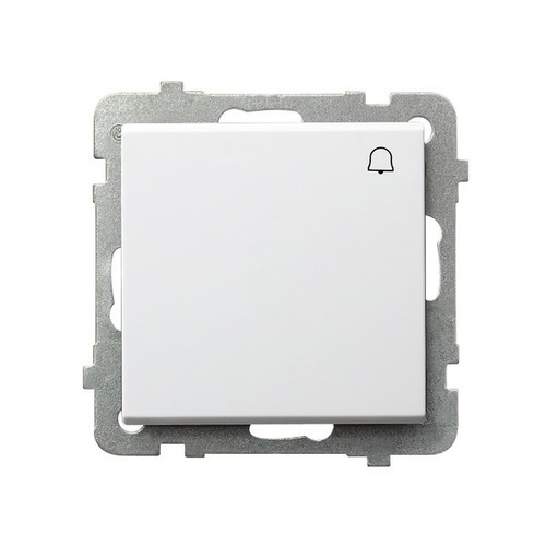łącznik SONATA dzwonkowy b/r biały LP-6R/m/00 1072