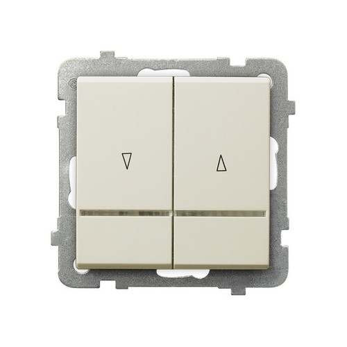 łącznik SONATA żaluzjowy b/r kremowy LP-7RS/m/27 1073