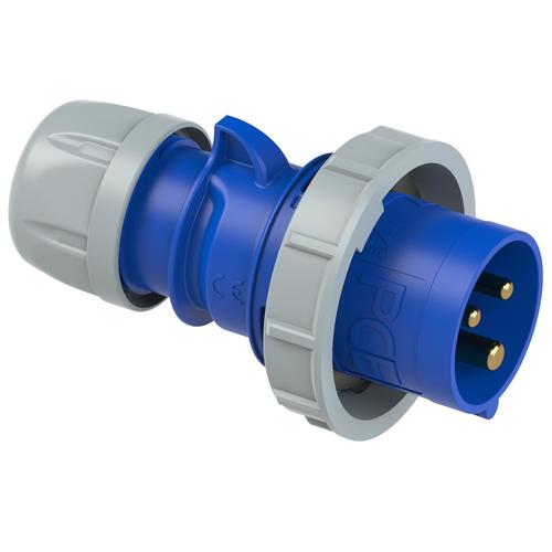 wtyczka przenos.16A/3P 230V 2P+Z TWIST