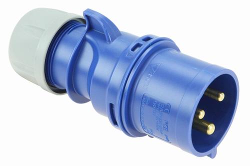wtyczka przenos.SHARK 32A/3P 230V 2P+Z IP44