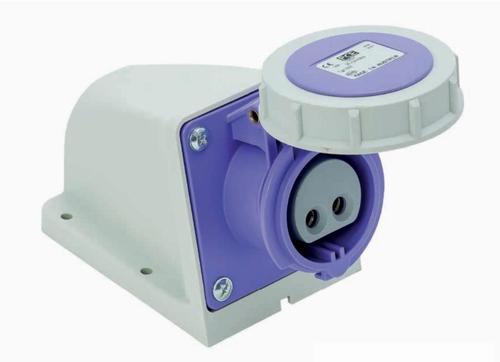 gniazdo stałe 16A 24V/~50/60Hz 2P IP67