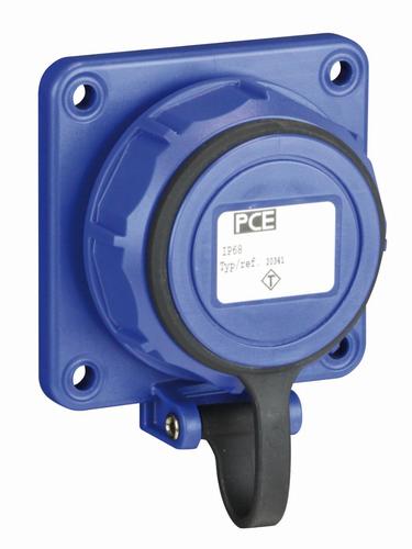 gniazdo 16A 3P 230V IP68 75x75 NAUTILUS 20341-8b