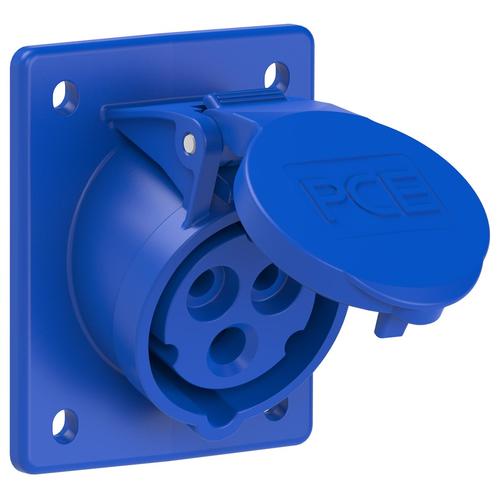 gniazdo tablicowe skośne TWIST 16A/3P 230V 2P+Z 70x85mm IP44/54
