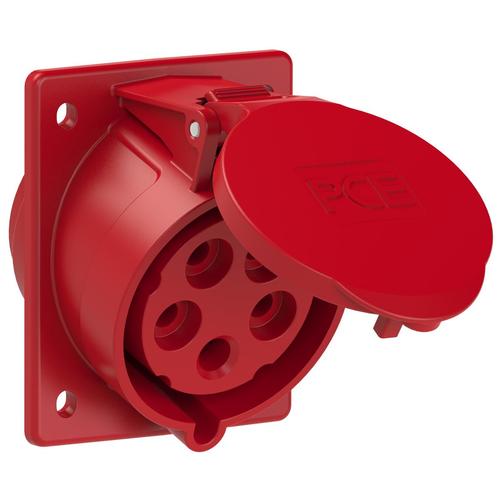 gniazdo siłowe tablicowe skośne TWIST 32A/5P 400V 3P+Z+N 80x97mm IP44/54