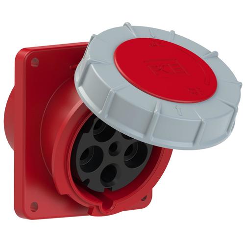 gniazdo siłowe tablicowe skośne 125/5P 400V POWER TWIST IP67