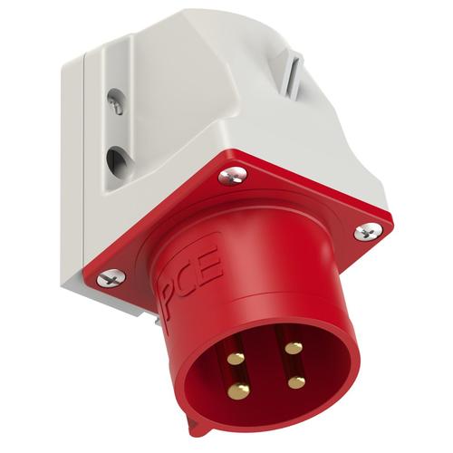 wtyczka siłowa odbiornikowa stała 32A/4P 400V 3P+Z IP44