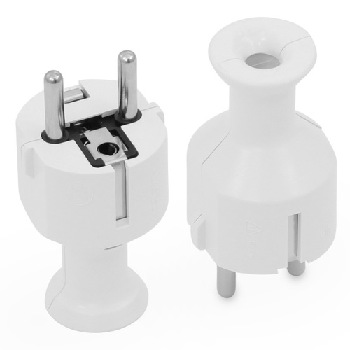 wtyczka prosta WT-40 2P+Z schuko 16A/230V