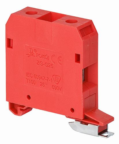 złączka ZG-G25/TS35 czerwona