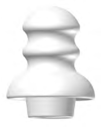 izolator N80/2 biały (3606) CIECHOW