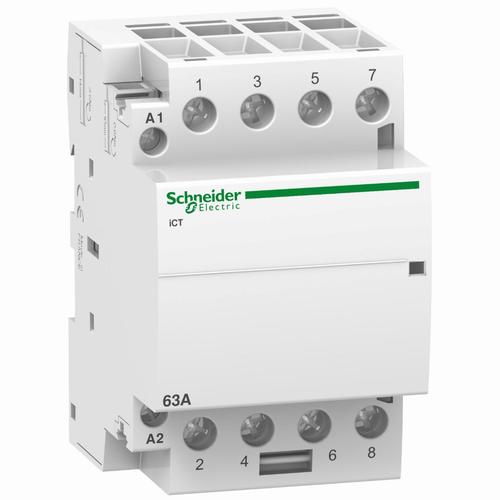 Stycznik modułowy Acti9 iCT50-63-40-24 63A 4NO 50Hz 24 VAC
