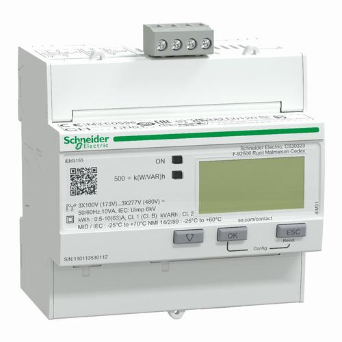 licznik kWh iEM3155 - 63A modbus MID