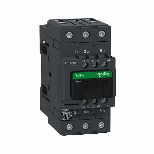 Stycznik mocy LC1D65AM7 TeSys D 65A 30kW 3P 1NO 1NC cewka 220VAC zaciski EVK skrzynkowe