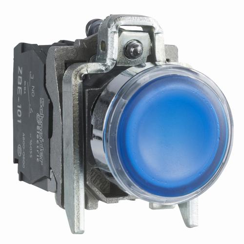 XB4BW36B5 przycisk LED 24V niebieski