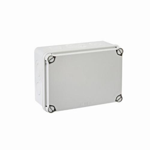 puszka inst. LIGHT162x116x76 (6xM25, 4xM40) pokrywa pełna z osłabieniami IP66/67