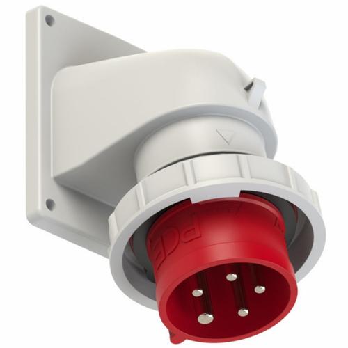 wtyczka siłowa twist tablicowa kątowa ze zwrotnicą FAZ 32A 3P+Z+N 400V 50/60Hz 6h IP67