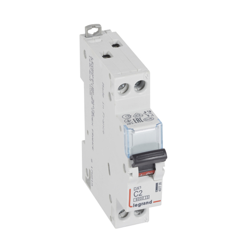wyłącznik naprądowy S 301N 1P+N C 2 6000A SERII DX3, Legrand