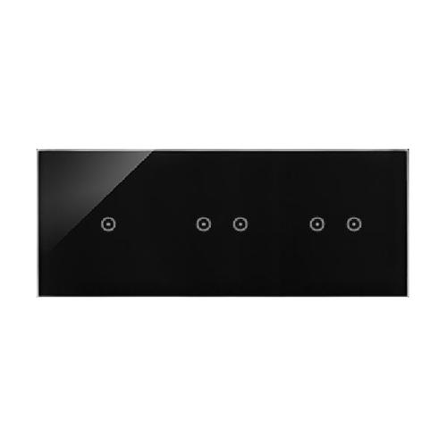 SIMON 54 TOUCH panel dotykowy S54 Touch 3 moduły 1 pole dotykowe + 2 pola dotykowe poziome + 2 pola dotykowe poziome zastygła...