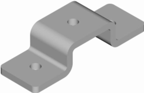 LCO5 Łącznik ceownika - grubość blachy 6,0 mm