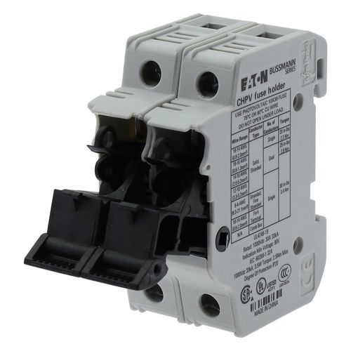 podstawa wkł 2P 30A 1000Vdc MFH For 10x38 cyl. gPV, 2p, 32A, 1000V