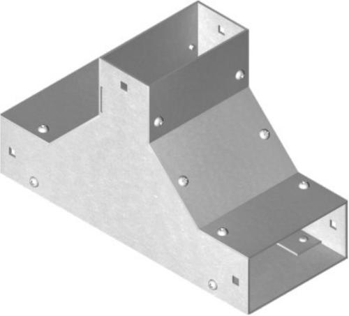 TRSDMC200H100 Trójnik redukcyjny dolny symetryczny - grubość blachy 2,00 mm