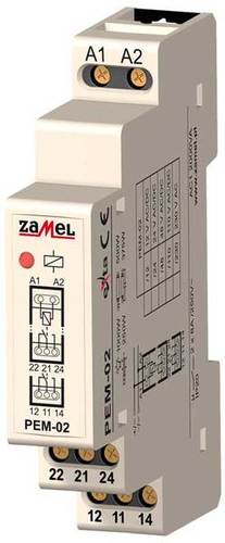 przekaźnik elektromagnetyczny Y 230V AC 2X8A TYP: PEM-02/230