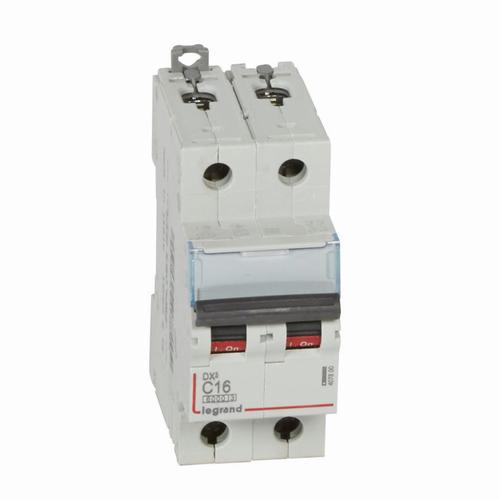 WYŁĄCZNIK NADPRĄDOWY S 302 2P C 16A 6000A SERII DX3, Legrand