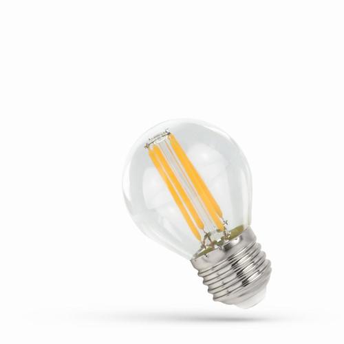 żarówka LED KULKA E-27 230V 6W COG NW CLEAR SPECTRUM