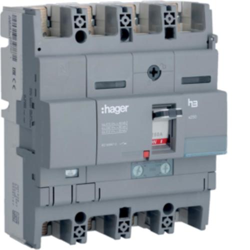 MCCB Wyłącznik mocy x250 4P N50% 40kA 250A TM