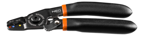 Zaciskarka/szczypce do zaciskania końcówek 0,34-6 mm2 (22-10AWG)