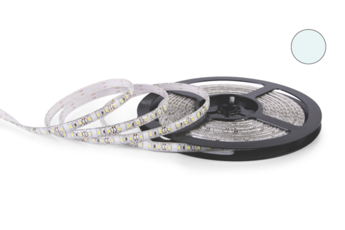 taśma LED NEXTEC 12V SMD 3528 - 600 LED IP63 BIAŁY ZIMNY PODŁOŻE BIAŁE ROLKA 5m 8mm
