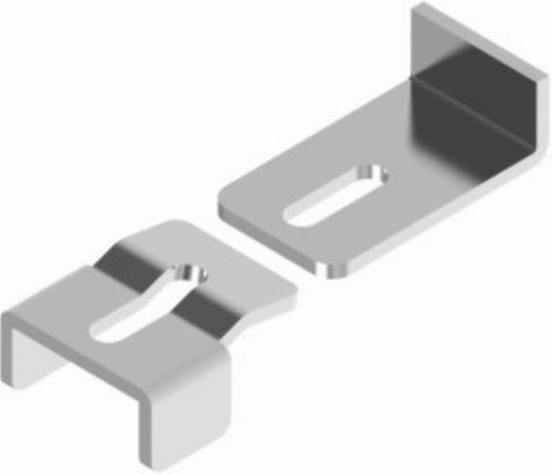 ZMD1 Zestaw mocujący drabinę - grubość blachy 4,0 mm