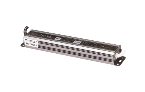 zasilacz LED wodoodporny SLIM / IP67 / 24V / 2.10A / 50W