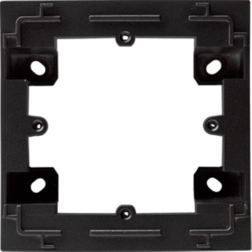 adapter natynkowy 1-krotny, czarny Lumina intense