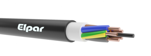 Kabel energetyczny bezhalogenowy N2XH-J 5x1,5 RE 0,6/1kV (B2ca)