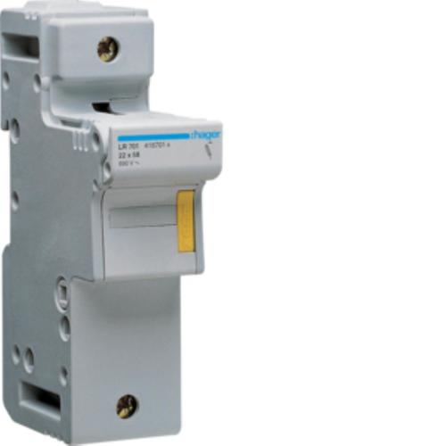 Modułowa podstawa bezpiecznikowa 1P wkł.bezp.cyl.L58 22x58mm 125A 690VAC