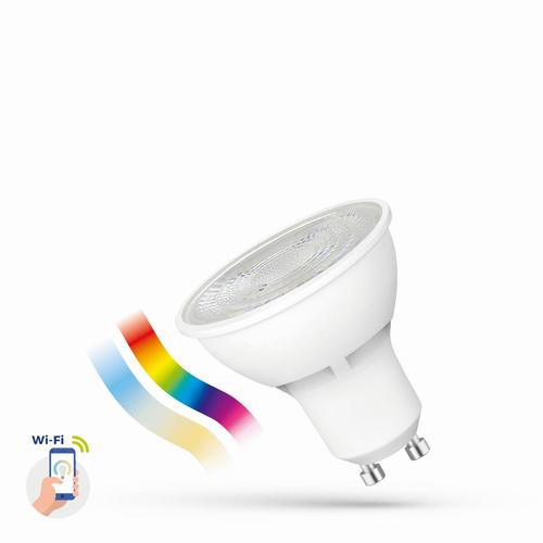 żarówka LED GU10 5W 230V RGBW + CCT + DIM Wi-Fi Spectrum SMART
