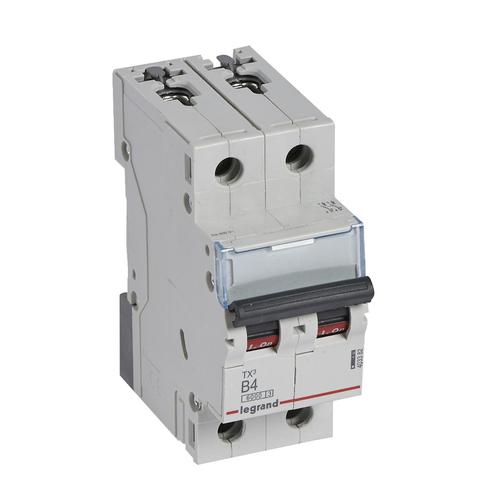wyłącznik nadprądowy TX3 S 302 2P B 4A 6000A