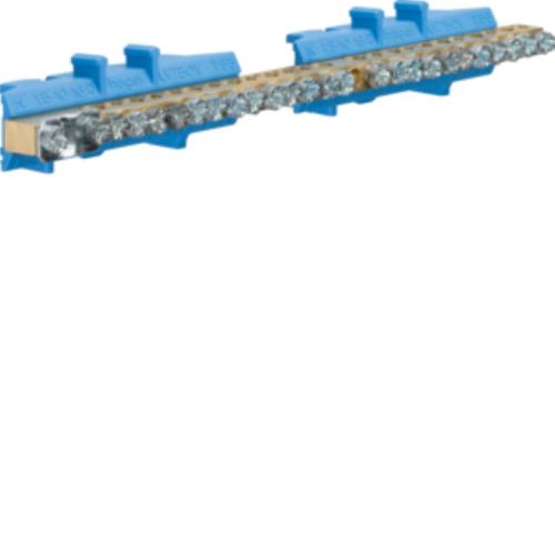 listwa przyłączeniowa z cokołem neutralna 1x25 + 11x16 + 13x10 mm2