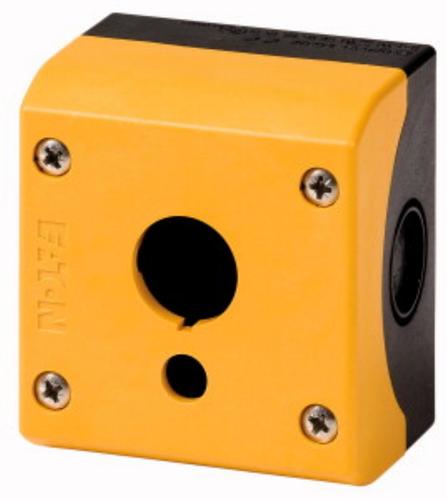 M22-IY1-XPV60 Obudowa natynkowa, 1 otwór 22mm, żółta - do M22-XPV…