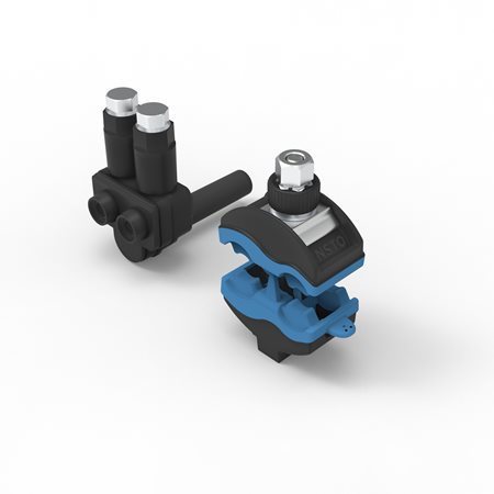 zacisk odg. przebijający izolację 2x(6-35 mm2) + zacisk SLIW57