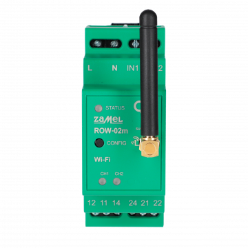 odbiornik WI-FI modułowy 2-kanałowy TYP: ROW-02M