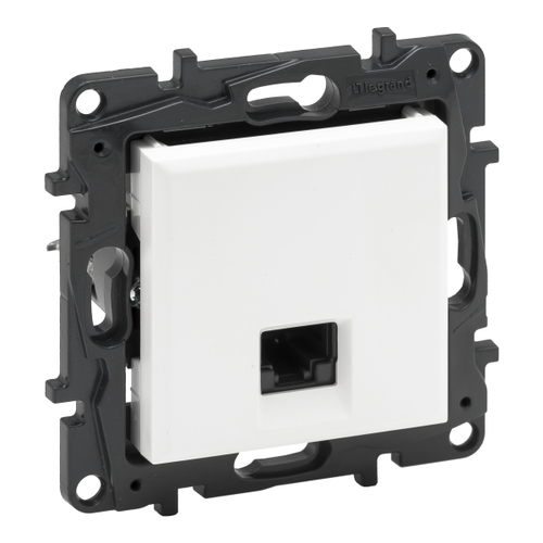 gniazdo Niloe Step RJ45 kat. 6a UTP kolor biały