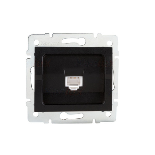 gniazdo LOGI komputerowe pojedyncze RJ45 02-1390-042 cm(RJ45Cat 5e Jack)