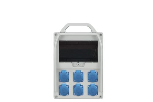 Rozdzielnica R-BOX 300 9S, 6x250V, puste okno