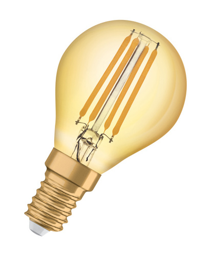 żarówka LED Vintage 1906 LED CL P FIL GOLD 35 non-dim 4W/824 E14 LAMPA LED