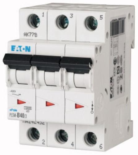 PLSM-C40/3-MW Wyłącznik nadprądowy 10kA, In=40A, char. C, 3-bieg. Seria PLSM