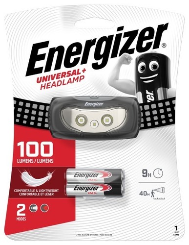 latarka ENERGIZER HEADLIGHT UNIVERSAL PLUS 2AAA 100 lm