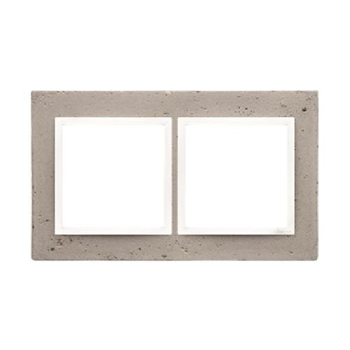 SIMON 54 NATURE ramka 2-kr. beton Al Betone