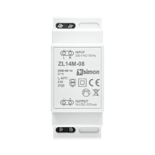 SIMON 54 zasilacz LED modułowy 14V DC 8W